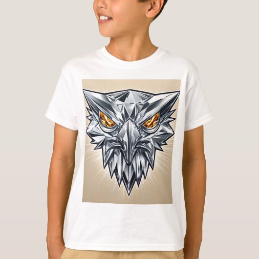 Crystal Eagle Emblem T-Shirt Design (Voorkant)