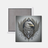 Crystal Eagle Emblemen Magneet (Voorkant / Achterkant)