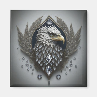 Crystal Eagle Emblemen Magneet