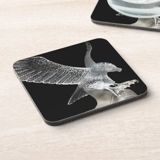 Crystal Eagle Hard Plastic Onderzetter (Linkerzijde)