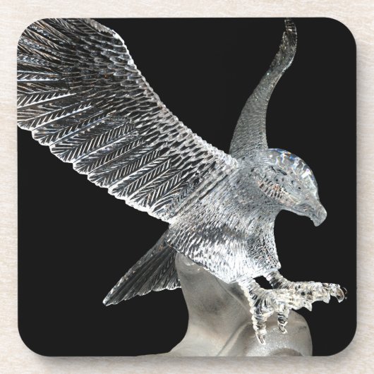 Crystal Eagle Hard Plastic Onderzetter (Voorkant)