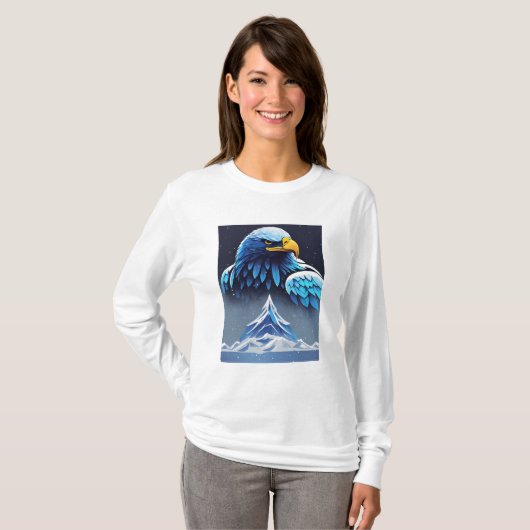 Crystal Eagle Icon t-shirt (Voorkant volledig)