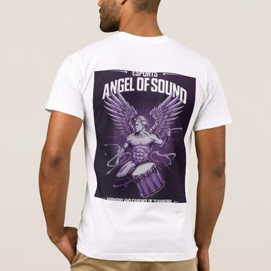 Crystal Eagle Icon T-shirt ontwerp (Achterkant)