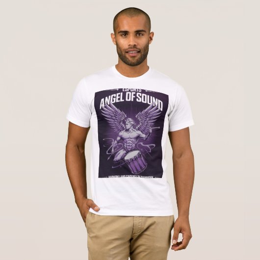 Crystal Eagle Icon T-shirt ontwerp (Voorkant volledig)