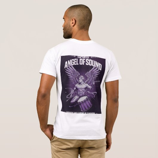 Crystal Eagle Icon T-shirt ontwerp (Achterkant volledig)