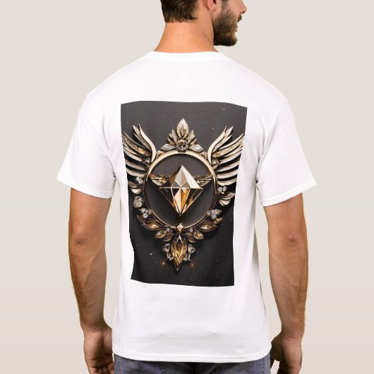 Crystal Eagle icoon Tsirt T-shirt (Achterkant)