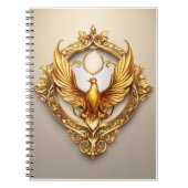 Crystal Eagle: icoon van vrijheid en ambitie Notitieboek (Voorkant)