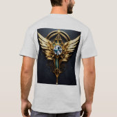 Crystal Eagle in vlucht T-shirt (Achterkant)