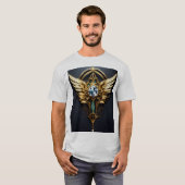 Crystal Eagle in vlucht T-shirt (Voorkant volledig)