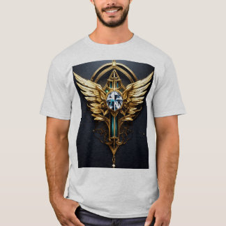 Crystal Eagle in vlucht T-shirt