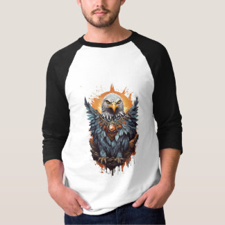 Crystal Eagle Kleding: Laat je wilde geest los T-shirt