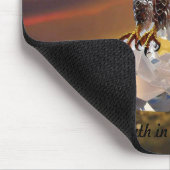 "Crystal Eagle stijgt" Muismat (Hoek)