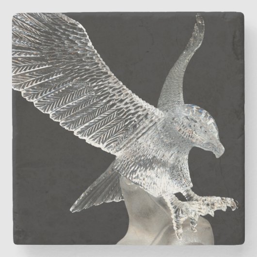 Crystal Eagle Stone Onderzetter (Voorkant)