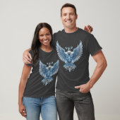 Crystal Eagle: symbool van transformatie T-shirt (Unisex)