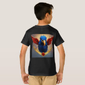 "Crystal Eagle: Symbool van vrijheid & ambitie T-S T-shirt (Achterkant volledig)