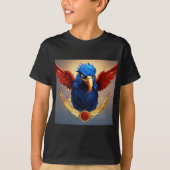 "Crystal Eagle: Symbool van vrijheid & ambitie T-S T-shirt (Voorkant)