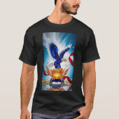 Crystal Eagle T-Shirt - Dynamisch Embleem van Triu (Voorkant)