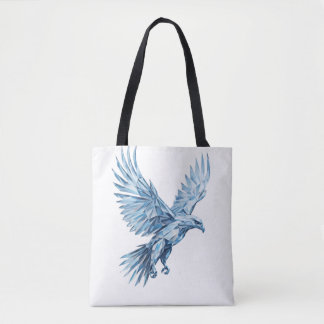 Crystal Eagle: transformatie omarmen Tote Bag