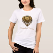 Crystal Eagle Tri-Blend Shirt (Voorkant)