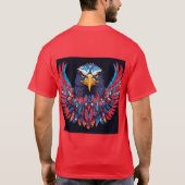 "Crystal Eagle Triumph T-shirt" T-shirt (Achterkant)