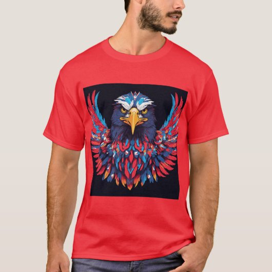 "Crystal Eagle Triumph T-shirt" T-shirt (Voorkant)