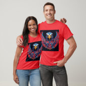 "Crystal Eagle Triumph T-shirt" T-shirt (Unisex)