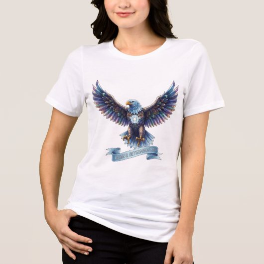 Crystal Eagle Vision & Determination T-shirt (Voorkant)