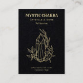 Crystal en Gem Visitekaartje (Voorkant)