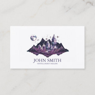 Crystal Energy Healer Chakra Spirituele meditatie Visitekaartje