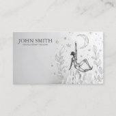 Crystal Energy Healer Chakra Spirituele meditatie Visitekaartje (Voorkant)