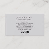 Crystal Energy Healer Chakra Spirituele meditatie Visitekaartje (Achterkant)