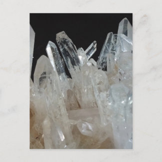 Crystal Energy Quartz-cluster Briefkaart