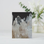 Crystal Energy Quartz-cluster Briefkaart (Staand voorkant)