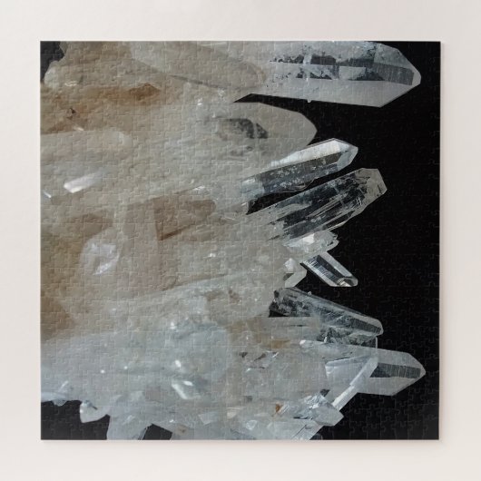 Crystal Energy Quartz-cluster Legpuzzel (Horizontaal)