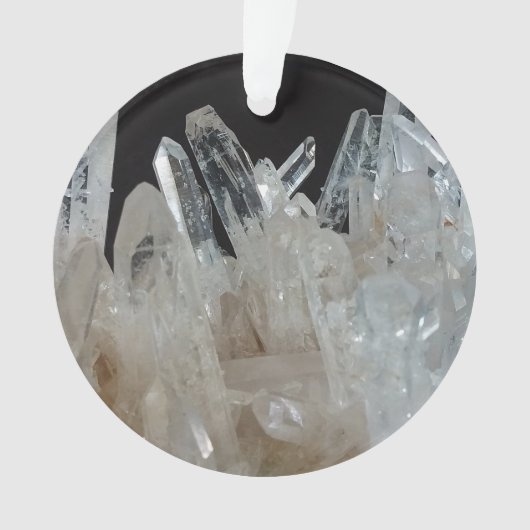 Crystal Energy Quartz-cluster Ornament (voorkant)