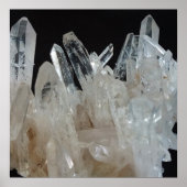 Crystal Energy Quartz-cluster Poster (Voorkant)