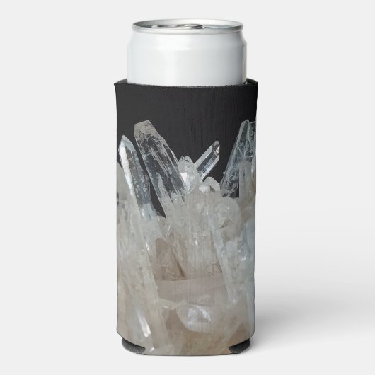 Crystal Energy Quartz-cluster Seltzer Blikjeskoeler (Seltzer Achterkant)