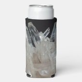 Crystal Energy Quartz-cluster Seltzer Blikjeskoeler (Seltzer Voorkant)