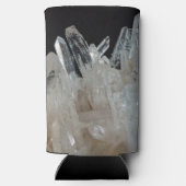Crystal Energy Quartz-cluster Seltzer Blikjeskoeler (Achterkant)