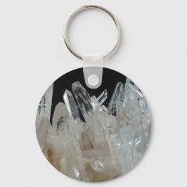 Crystal Energy Quartz-cluster Sleutelhanger
