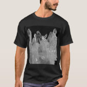 Crystal Energy Quartz-cluster T-shirt (Voorkant)