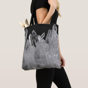 Crystal Energy Quartz-cluster Tote Bag