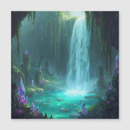 Crystal Falls of the Hidden Realm