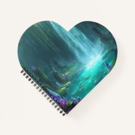 Crystal Falls of the Hidden Realm Notitieboek