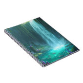 Crystal Falls of the Hidden Realm Notitieboek (Rechterzijde)