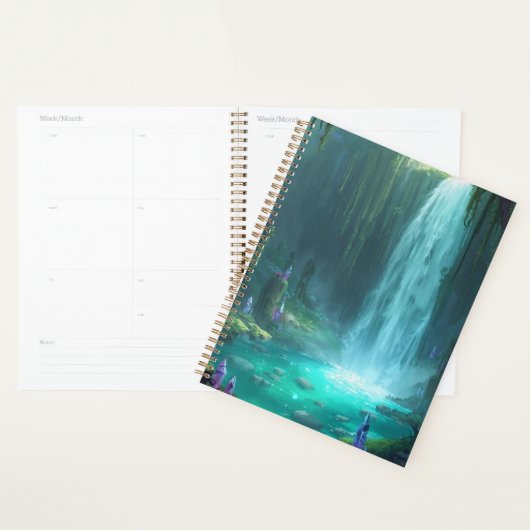 Crystal Falls of the Hidden Realm Planner (Display)