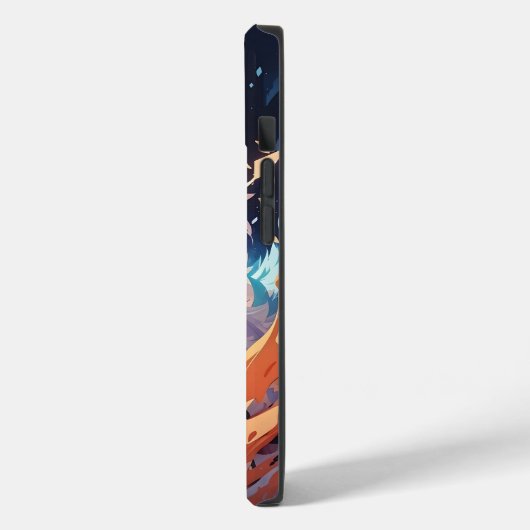 Crystal Fantasy Kat Kunstwerk Case-Mate iPhone Case (Achterkant / Links)