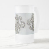 CRYSTAL FLEUR DE LIS EN BLANC MOK (Voorkant rechts)