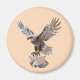 "Crystal Flight Eagle" Magneet