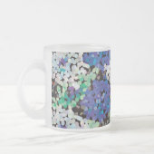 Crystal Floral Blooms Matglas Koffiemok (Links)